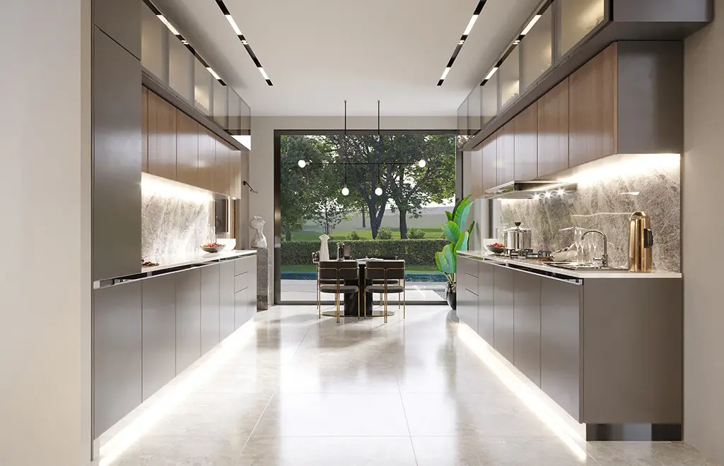 Fitted kitchen
